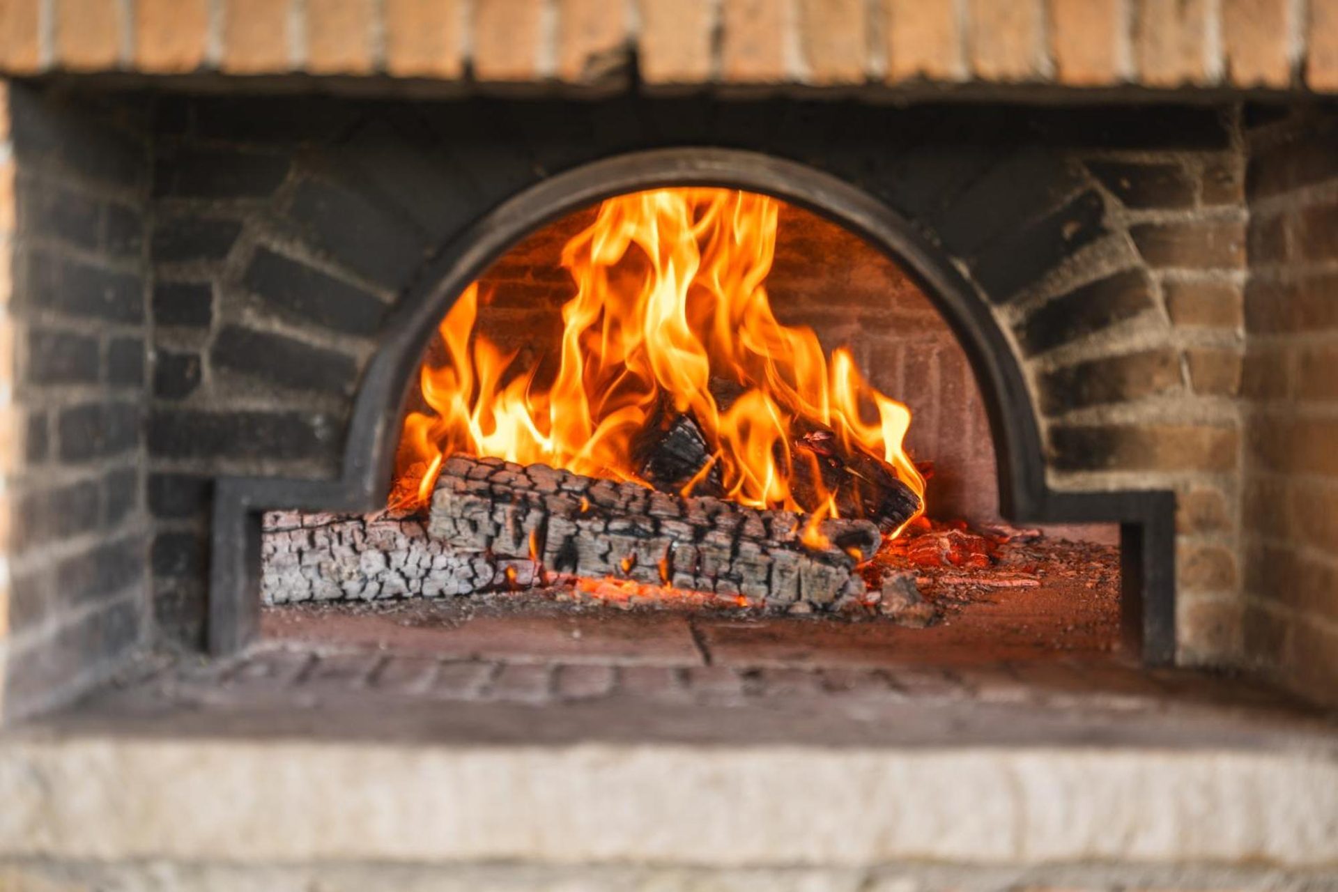 Villa I Due Golfi, il fuoco del forno