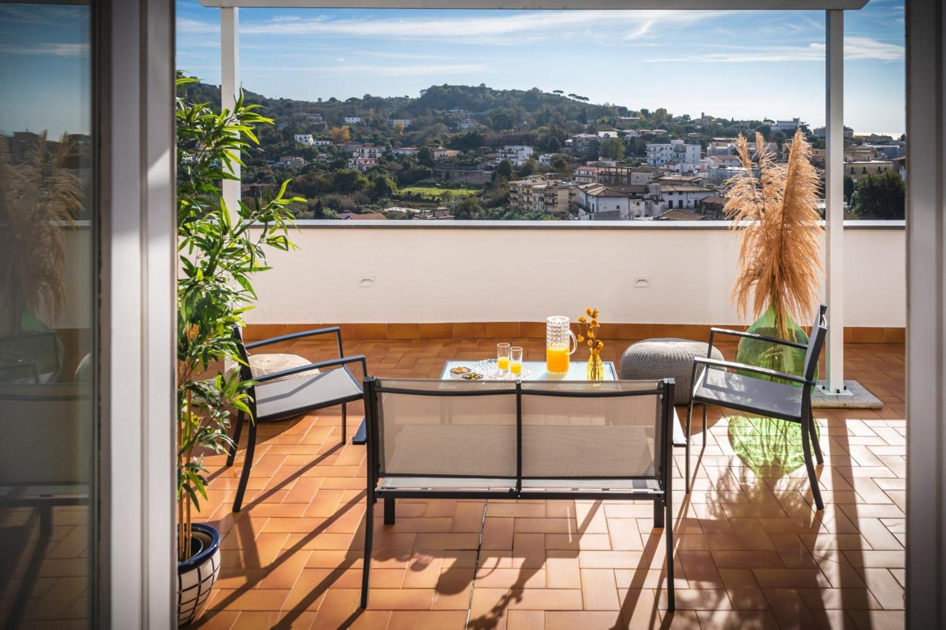 Villa I Due Golfi, il terrazzino