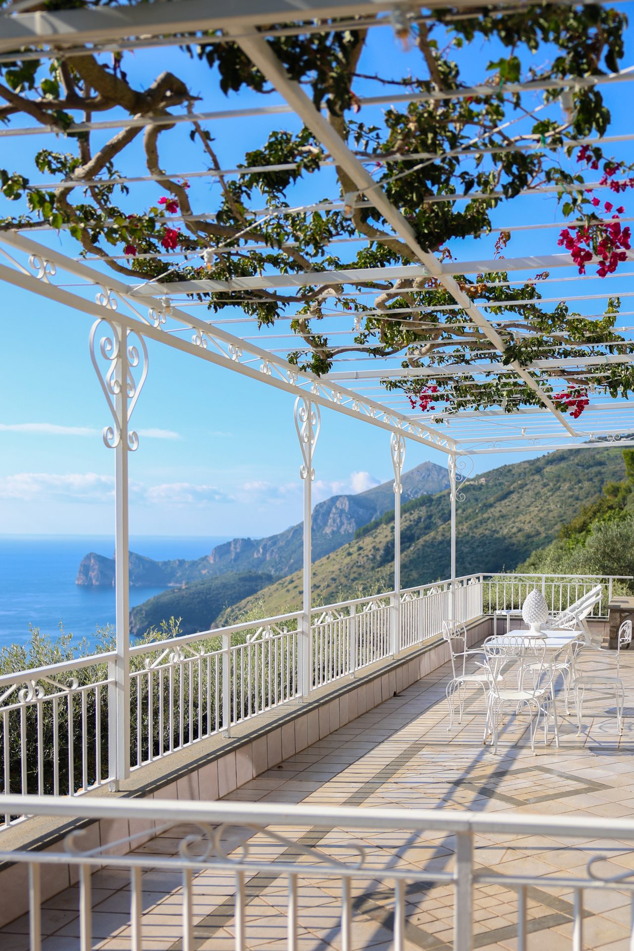 Villa Lantana, il pergolato