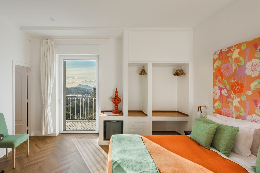 Villa Titina, camera con balcone